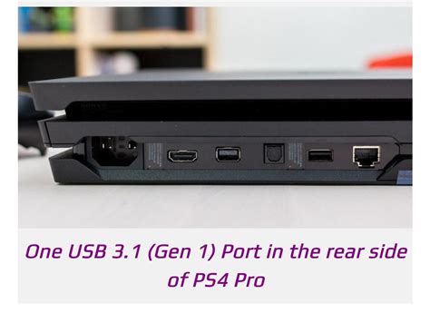 how many usb ports on ps4 pro